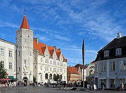 Nytorv Square in Aalborg, Denmark