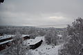 Veitvet med utsikt til bydel Alna, og Veitvet skole nærmest. Foto: John B. Larsen, 2007