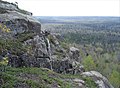 Penokee Bluff in Iron County Forest