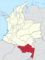 Location of Amazonas