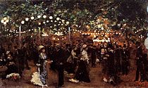 Le Bal Mabile, óleo sobre tela