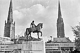 Lady Godiva Statue in Coventry