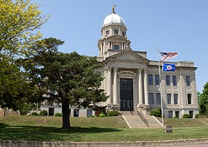 Jackson County gainCourthouse in Jackson