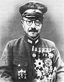 Hideki Tōjō, general și politician japonez, al 40-lea prim-ministru al Japoniei