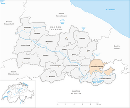 Zihlschlacht-Sitterdorf – Mappa