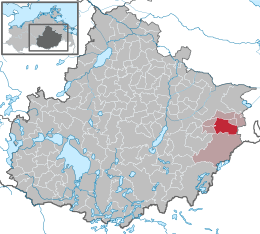 Groß Miltzow – Mappa