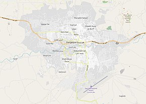 Poziția localității Hargeisa