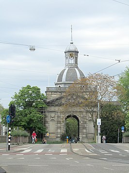 Gezien vanaf het Tropenmuseum