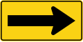 Curve marker to right