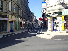 La rue d'Hautvie.