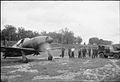 December 1945, captured Mitsubishi J2M Raiden fighters belonging to the 381st Kōkūtai of Imperial Japanese Navy Air Service being evaluated at Seletar airfield