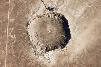 Meteor Crater v americkém státě Arizona (26. týden)[pozn. 9]