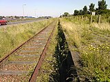 De voormalige halte IJmuiden Casembrootstraat.