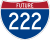 Future Interstate 222 marker