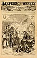 Versió de Santa Claus publicada a la portada de l'Harper's Weekly, el 3 de gener de 1863.[7]