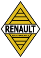 Logo de Renault de 1946 à 1959.