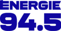 Logo d'Énergie Saguenay-Lac-St-Jean 94.5 depuis le 23 août 2015.