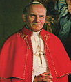 Papa Giovanni Paolo II col tabarro (1979)