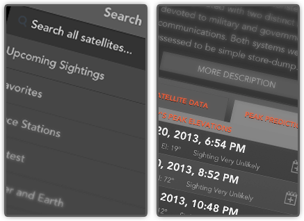 SkyView Satellites Satellite Spotting Itinerary