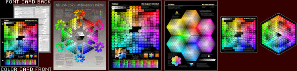 Card, Poster, Charts, Hexagon, Pad - click for closer looks