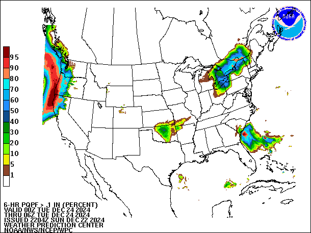 6-Hour PQPF valid 06Z December 24, 2024