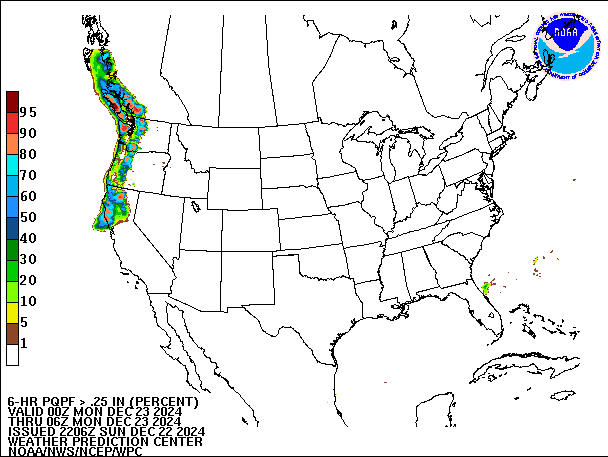 6-Hour PQPF valid 06Z December 23, 2024