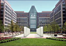 Campus view of USPTO in Alexandria, Va.