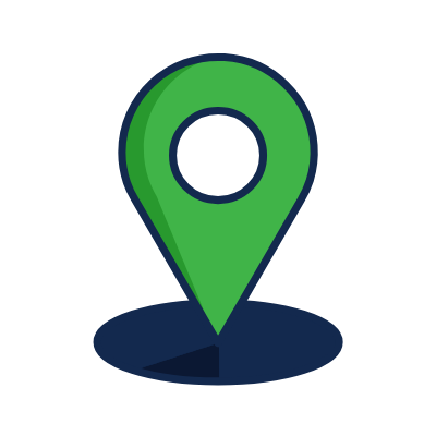 Decorative Map Pin Icon