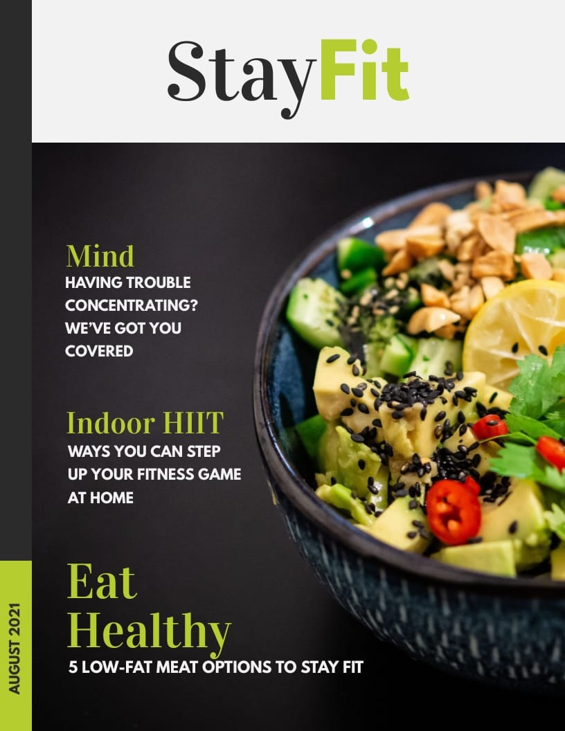 Health Magazine Template