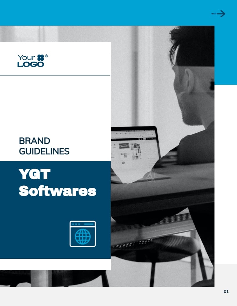 Software Company Brand Guidelines Template