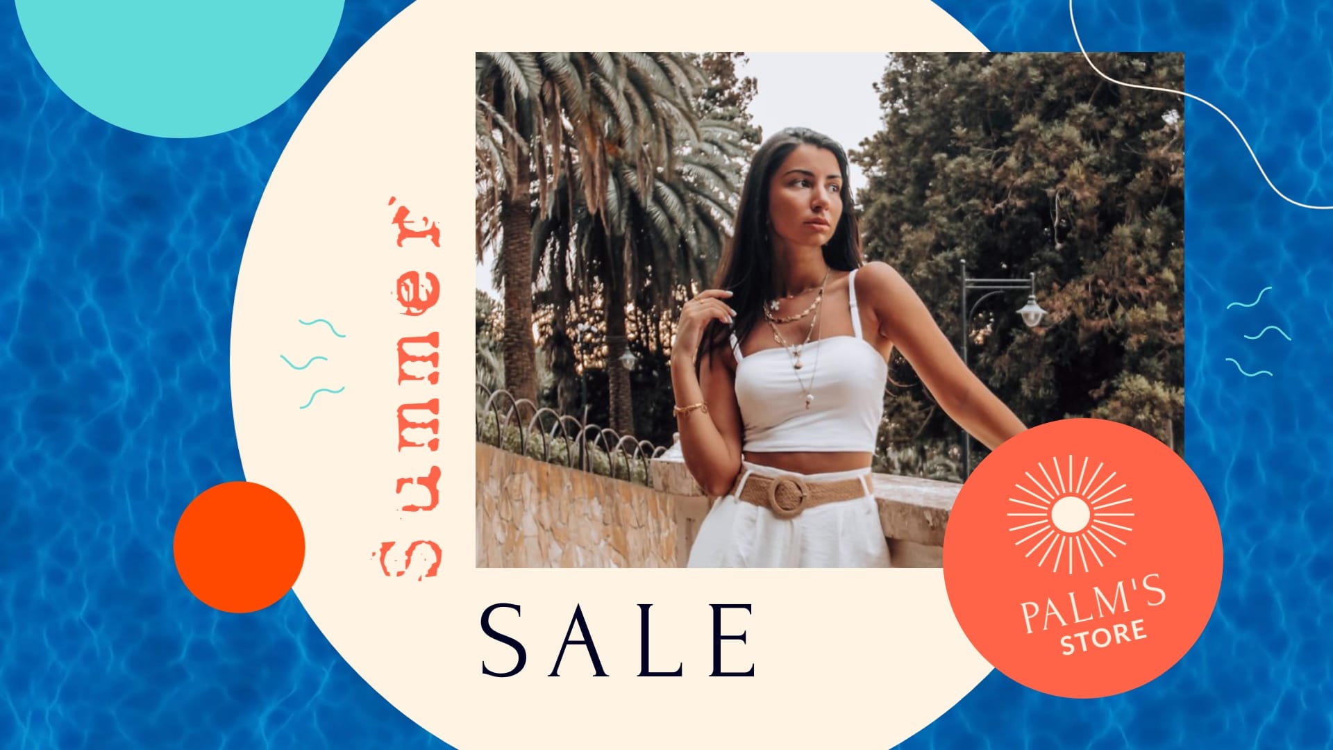 Summer Sale Facebook Video Ad Template