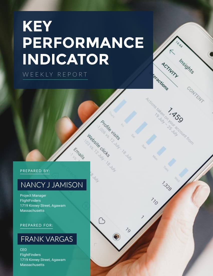 Weekly KPI Report Template