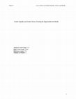 Research paper thumbnail of Gender equality and gender norms: framing the opportunities for health