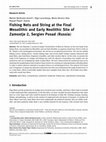 Research paper thumbnail of Fishing Nets and String at the Final Mesolithic and Early Neolithic Site of Zamostje 2, Sergiev Posad (Russia)