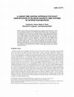 Research paper thumbnail of A Linear-Time-Varying Approach for Exact Identification of Bilinear Discrete-Time Systems by Interaction Matrices