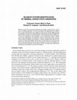 Research paper thumbnail of Bilinear System Identification by Minimal-Order State Observers