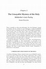 Research paper thumbnail of The Unsayable Mystery of the Holy. Hölderlin’s Late Poetry: From "Heidegger and the Holy" edited by Richard Capobianco