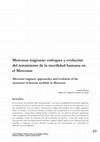 Research paper thumbnail of Mercosur migrante: enfoques y evolución del tratamiento de la movilidad humana en el Mercosur