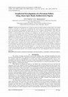 Research paper thumbnail of Geophysical Investigations of a Pavement Failure Along Akure-Ijare Road , Southwestern Nigeria