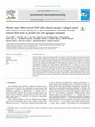 Research paper thumbnail of Phorbol ester (PMA)-treated U937 cells cultured on type I collagen-coated dish express a lower production of pro-inflammatory cytokines through lowered ROS levels in parallel with cell aggregate formation