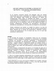 Research paper thumbnail of EN QUÉ LENGUA SE ESCRIBE LA REVUELTA? UN TEXTO, Y DOS NOTAS SUPLEMENTARIAS