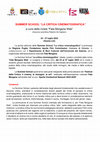 Research paper thumbnail of SUMMER SCHOOL 2023 "LA CRITICA CINEMATOGRAFICA" a cura della rivista "Fata Morgana Web"