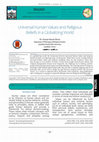 Research paper thumbnail of Universal Human Values and Religious Beliefs in a Globalizing World