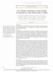 Research paper thumbnail of Four Months of Rifampin or Nine Months of Isoniazid for Latent Tuberculosis in Adults