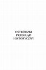 Research paper thumbnail of Inventarium des Ampts Osterrode (1545) Przyczynek do poznania życia codziennego na zamku ostródzkim  w dwie dekady po sekularyzacji zakonu niemieckiego w Prusach