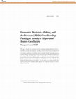 Research paper thumbnail of Dementia, Decision-Making, and the Modern (Adult) Guardianship Paradigm: Bentley v Maplewood Seniors Care Society