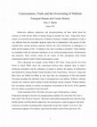 Research paper thumbnail of Consciousness, Truth, and the Overcoming of Nihilism