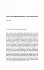 Research paper thumbnail of Zum Fichte-Bild im Marburger Neukantianismus