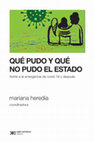 Research paper thumbnail of Qué pudo y qué no pudo el Estado. Frente la emergencia del Covid 19 y después