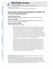 Research paper thumbnail of Next-Generation Alternative Payment Models in Oncology—Will Precision Preclude Participation?